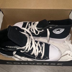 Converse black & white CTAS LUGGED HIGH TOP